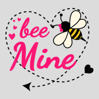 Bee Mine Pink Heart And Honey Bee Valentines Day T Men's Polo Shirt | Artistshot