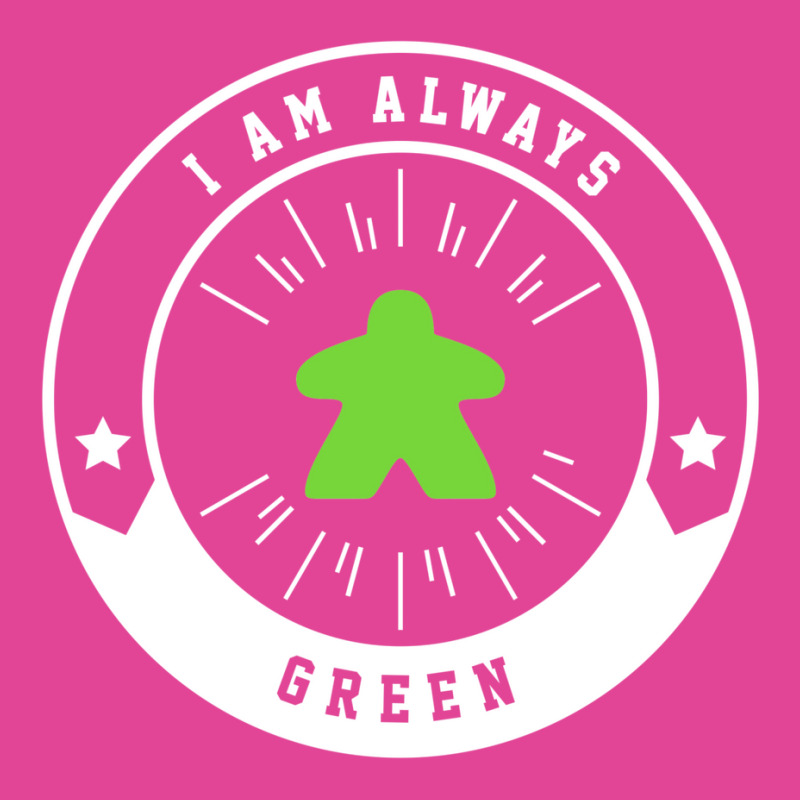 I Am Always Green Meeple   Board Games And Meeples T-Shirt by fettekolatz | Artistshot