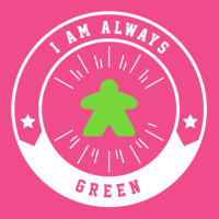 I Am Always Green Meeple   Board Games And Meeples Crewneck Sweatshirt | Artistshot