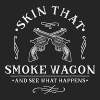 Skin That Smoke Wagon Western Distressed Revolver Unisex Hoodie | Artistshot