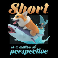 Short Is A Matter Of Perspective Animal Dog Corgi Long Sleeve Shirts | Artistshot