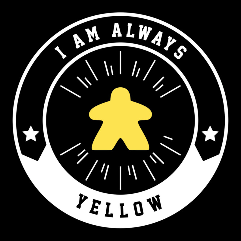 I Am Always Yellow Meeple   Board Games And Meeple Fleece Short by fettekolatz | Artistshot