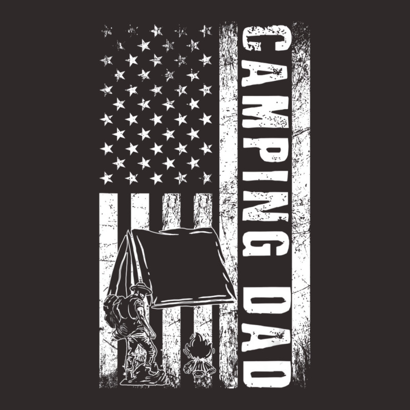 Camping Dad Usa Flag Camper Daddy Father's Day T S Racerback Tank by ervanm | Artistshot