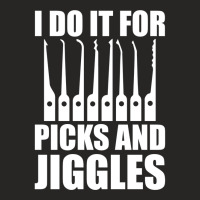 Funny Locksmith And Lockpicking Picks And Jiggles Ladies Fitted T-shirt | Artistshot