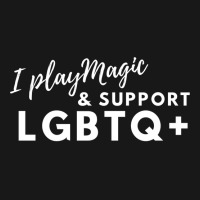 I Play Magic & Support Lgbtq+ Flannel Shirt | Artistshot