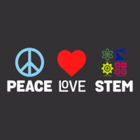 Peace Love Stem Science Technology Engineering Mat Vintage Short | Artistshot