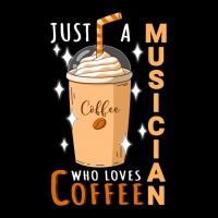 Just A Musician Who Loves Coffee Quote Design Pocket T-shirt | Artistshot