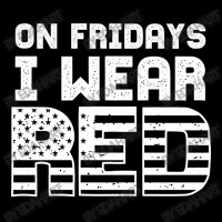 On Fridays I Wear Red Friday American Flag Deployed Solders Supporter Adjustable Cap | Artistshot