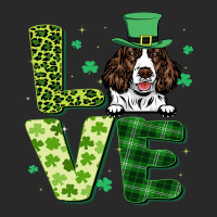 Love English Springer Spaniel Shamrock St Patricks Printed Hat | Artistshot