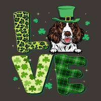 Love English Springer Spaniel Shamrock St Patricks Bucket Hat | Artistshot