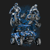 Whistlin Diesel Blue Motocross Extreme Classic T-shirt | Artistshot