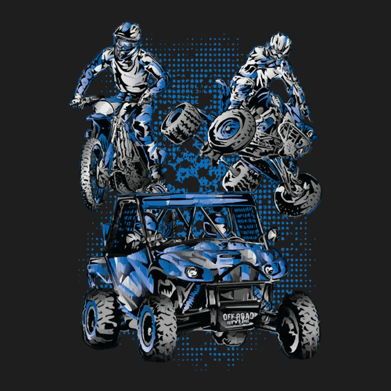 Whistlin Diesel Blue Motocross Extreme Classic T-shirt by Green27858 | Artistshot