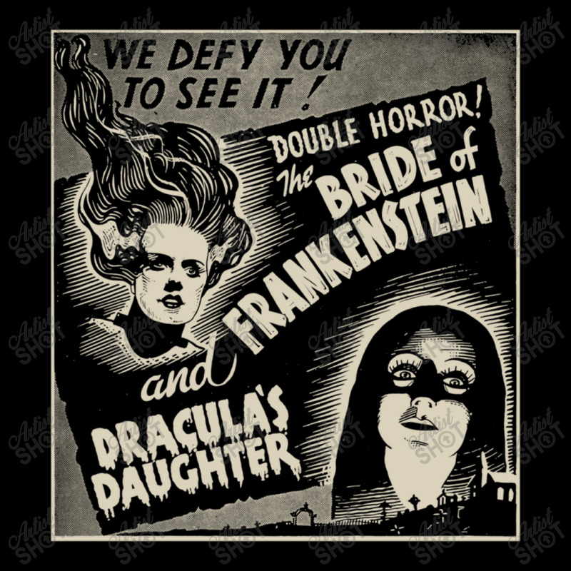 Halloween Monster Poster Horror Movie Dracula Frankenstein Cropped Hoodie by Yuh2105 | Artistshot