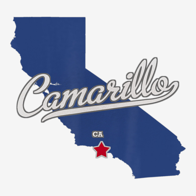 Camarillo California Ca Map T Shirt Adjustable Cap | Artistshot