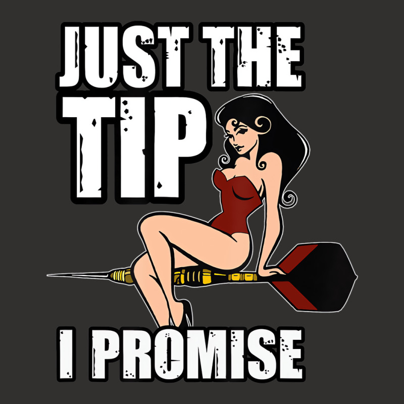 Darts Funny Just The Tip I Promise Sexy Pinup Girl Champion Hoodie | Artistshot