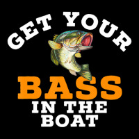 Funny Fishing T Shirt   Get Your Bass In The Boat Kids Cap | Artistshot