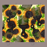 Afro Comb Sunflower Vintage T-shirt | Artistshot