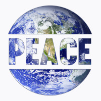 World Peace Support Earth Peace Day Lover Graphic T-shirt | Artistshot