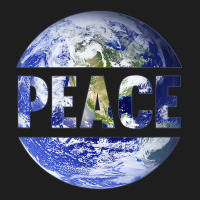 World Peace Support Earth Peace Day Lover Graphic Classic T-shirt | Artistshot