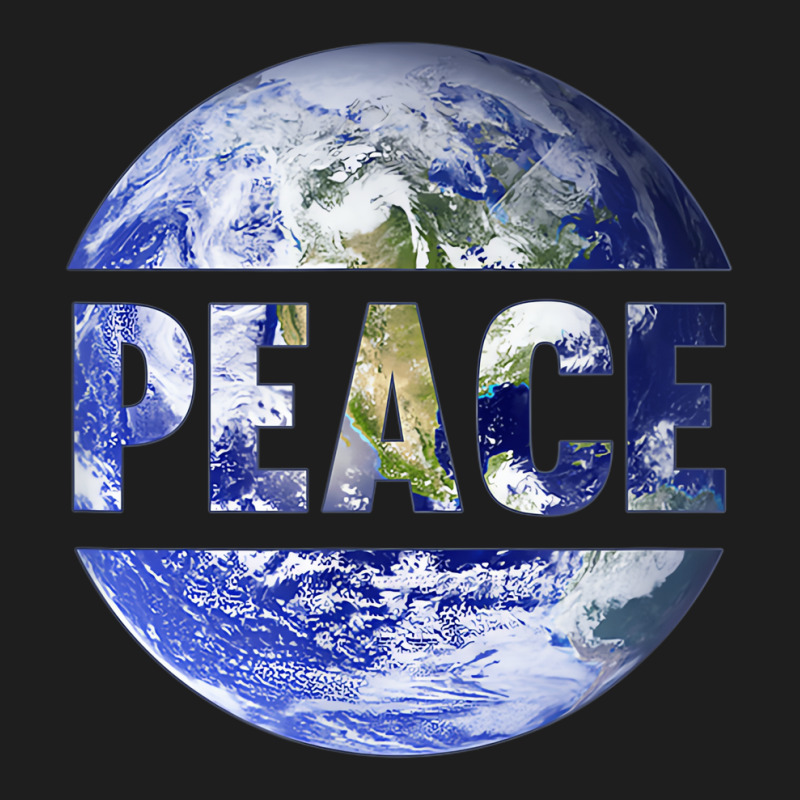 World Peace Support Earth Peace Day Lover Graphic Classic T-shirt | Artistshot