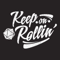 Keep On Rolling   D20  20 Sided Dice Vintage Cap | Artistshot