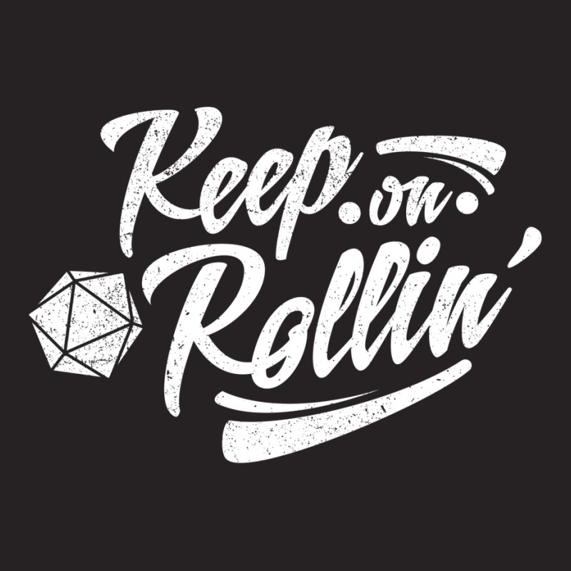 Keep On Rolling   D20  20 Sided Dice Vintage Cap by fettekolatz | Artistshot