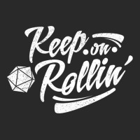 Keep On Rolling   D20  20 Sided Dice Printed Hat | Artistshot