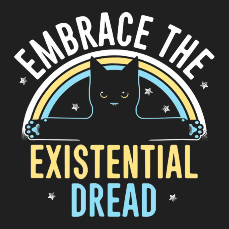 Embrace He Existential Dread Funny Novelty Cat Lov Ladies Polo Shirt by lavinia | Artistshot