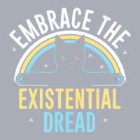 Embrace He Existential Dread Funny Novelty Cat Lov Tank Dress | Artistshot