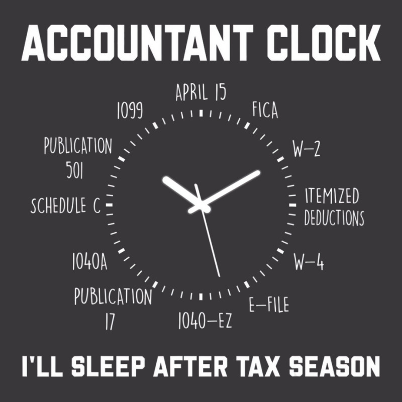 Funny Tax Accountant Clock I'll Sleep After Tax Se Ladies Curvy T-Shirt by worrekal | Artistshot