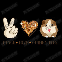 Peace Love Guinea Pigs Lover Peace Sign Hand And Cute Heart Design Adjustable Cap | Artistshot