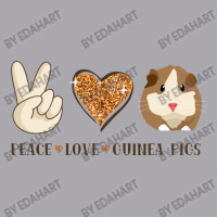 Peace Love Guinea Pigs Lover Peace Sign Hand And Cute Heart Design Youth 3/4 Sleeve | Artistshot