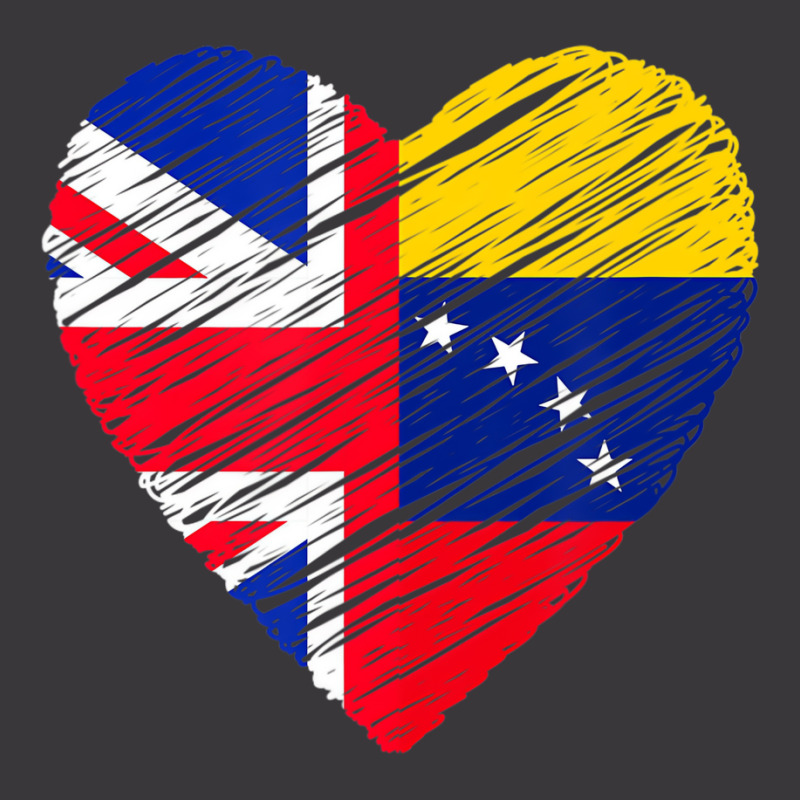 Venezuela Great Britain Heart Uk Flag Venezuelan F Ladies Curvy T-Shirt by hausch | Artistshot