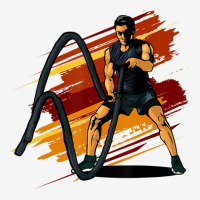 Cool Battle Rope Design T Shirt Mousepad | Artistshot