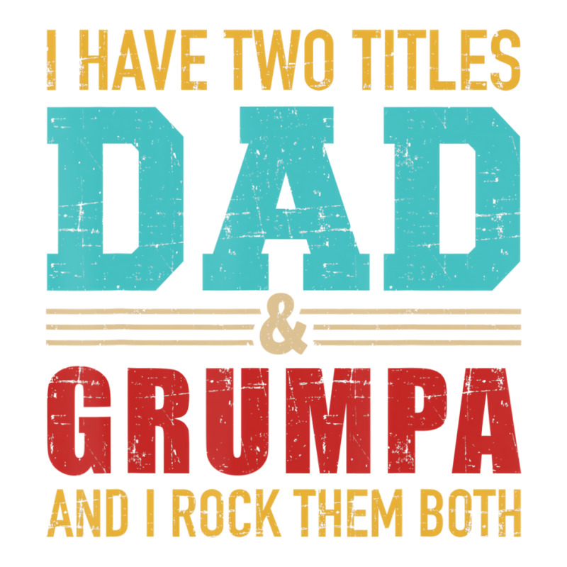 Mens Two Titles Dad And Grumpa Vintage Retro Grand Women's Pajamas Set by bettincam | Artistshot