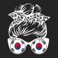 South Korea Football Messy Bun 3/4 Sleeve Shirt | Artistshot