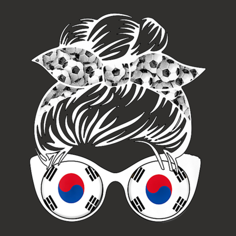 South Korea Football Messy Bun Champion Hoodie | Artistshot