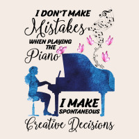 I Don't Make Mistakes When Playing The Piano For Light Duffel Bag | Artistshot