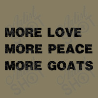 More Love More Peace More Goats Flannel Shirt | Artistshot