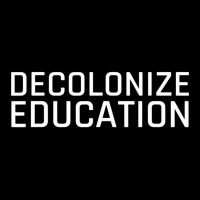 Decolonize Education Indigenous Native American Te Adjustable Cap | Artistshot