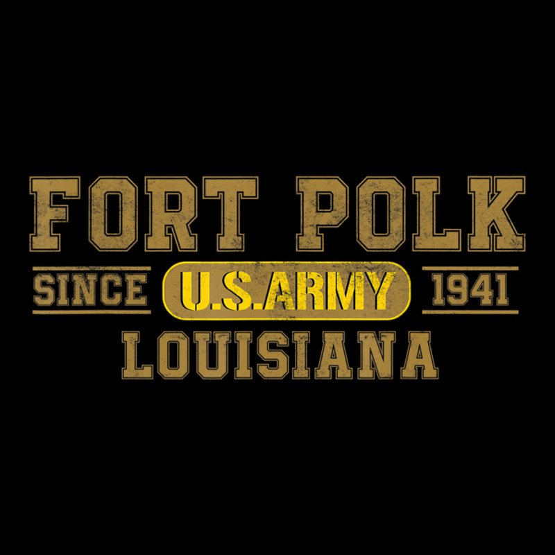 Fort Polk Louisiana T Shirt Cropped Sweater by voutsro | Artistshot