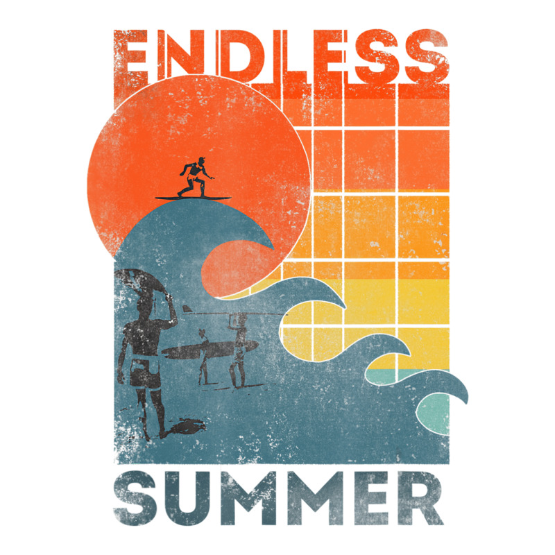 Endless Summer Waves T Shirt Youth Tee by lavinia | Artistshot