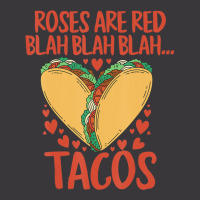 Food Lover Roses Are Red Blah Tacos Funny Valentin Ladies Curvy T-shirt | Artistshot