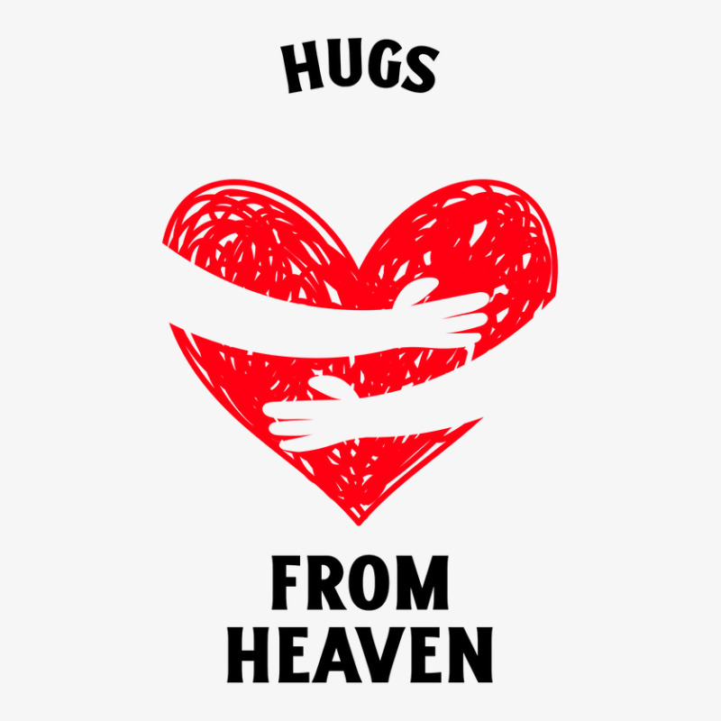 Hugs From Heaven Ladies Fitted T-shirt | Artistshot