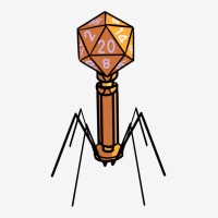 Bacteriophage W 20 Sided Die Classic T-shirt | Artistshot