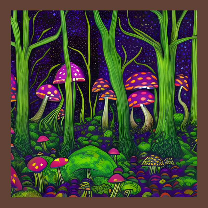 Magic Mushrooms In The Forest 32 T-Shirt by fettekolatz | Artistshot