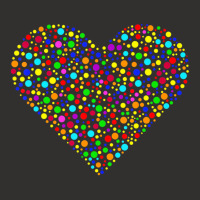 Colorful Polka Dot Heart International Dot Day Nov Champion Hoodie | Artistshot