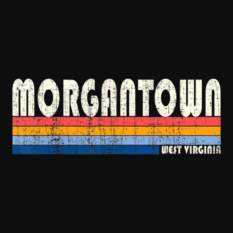 Vintage 70s 80s Style Morgantown Wv T Shirt Crop Top by hausch | Artistshot