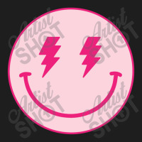 Lightning Bolt Happy Face Motivation Classic T-shirt | Artistshot