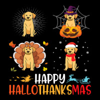 Alaskan Malamute Dog Hallothanksmas Halloween Than Adjustable Cap | Artistshot